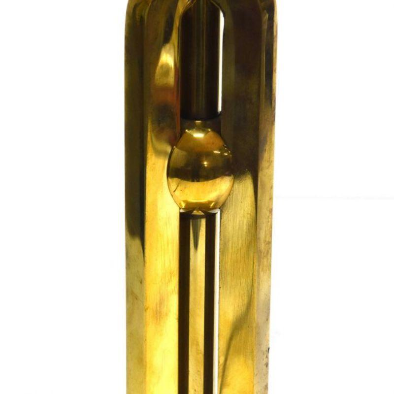 Modernist Brass Desk Lamp For Sale 1