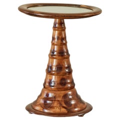 Modernist Brazilian Wood Occasional Table