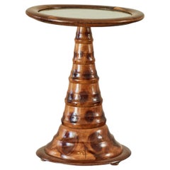 Modernist Brazilian Wood Occasional Table