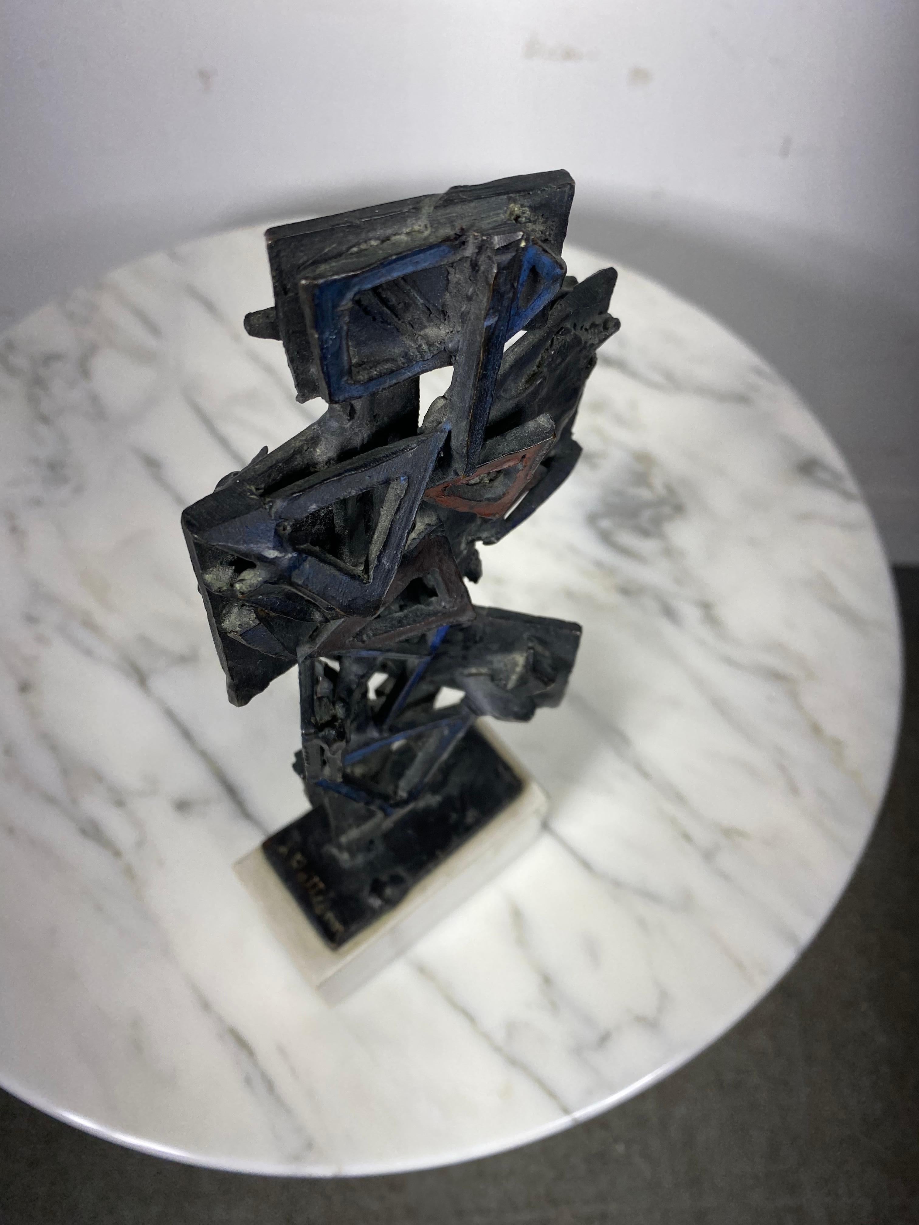American Modernist Bronze and Marble Sculpture by Abbott Pattison.. Picasso 