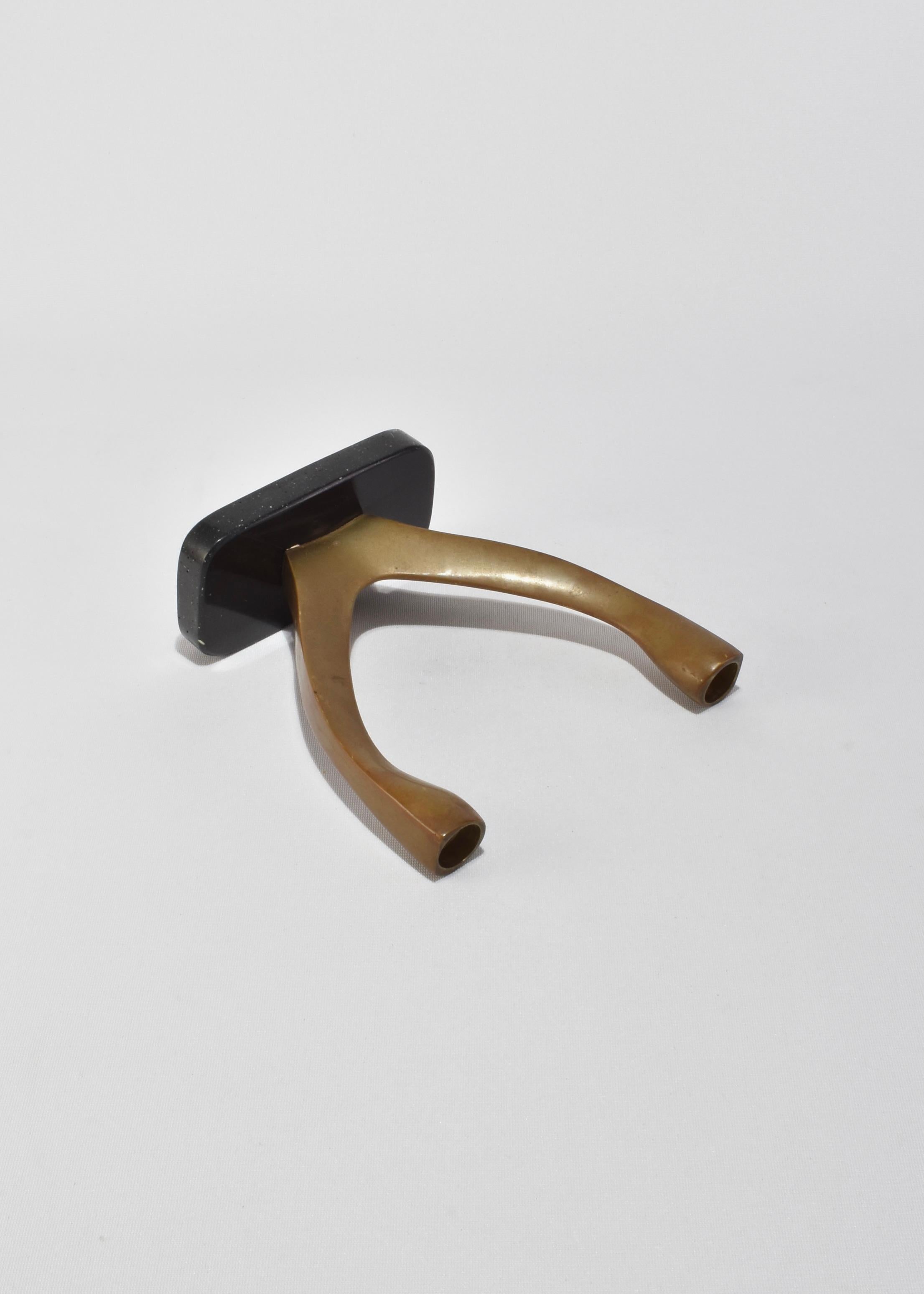 Modernistischer Bronze-Kandelaber im Zustand „Gut“ im Angebot in Richmond, VA