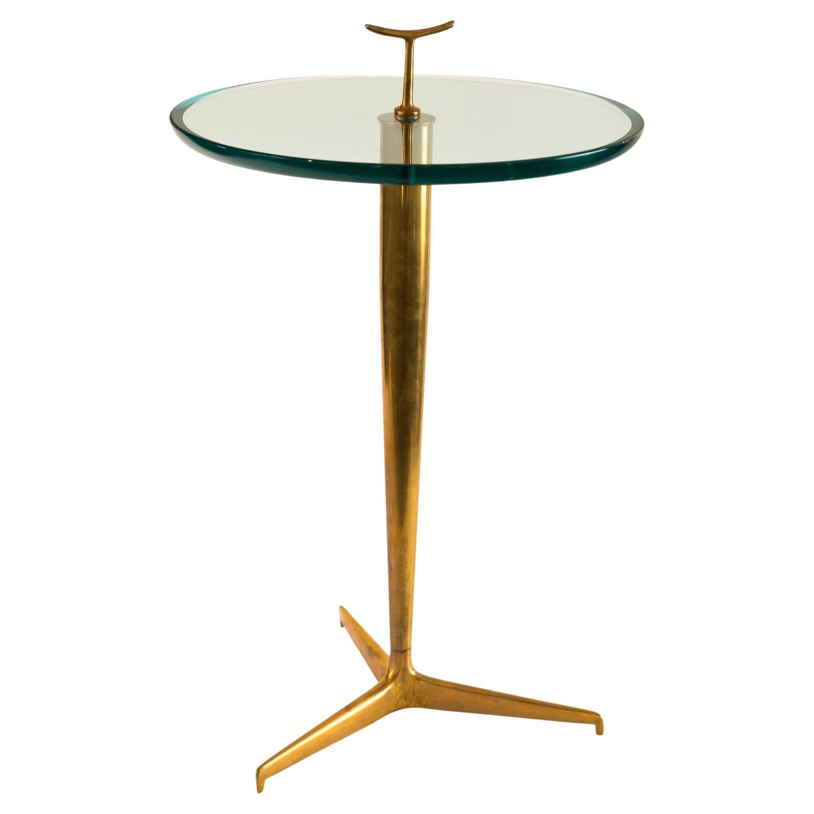 Mid-Century Modern Modernist Bronze Drinks Table, Contemporary For Sale