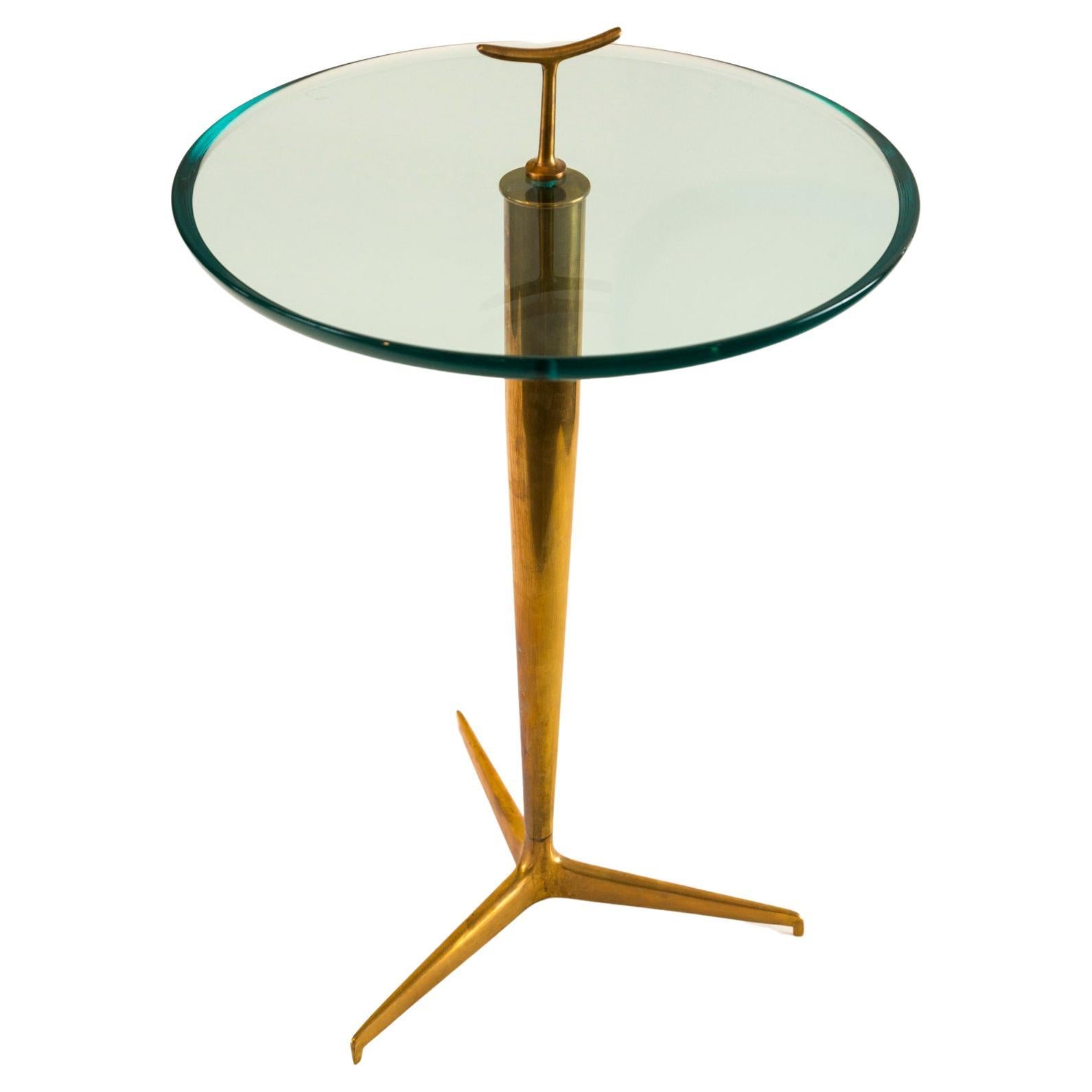 Modernist Bronze Drinks Table, Contemporary For Sale