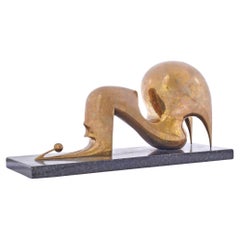 Modernist Bronze in the style of Dali Modernist Bronze in the style of Dali