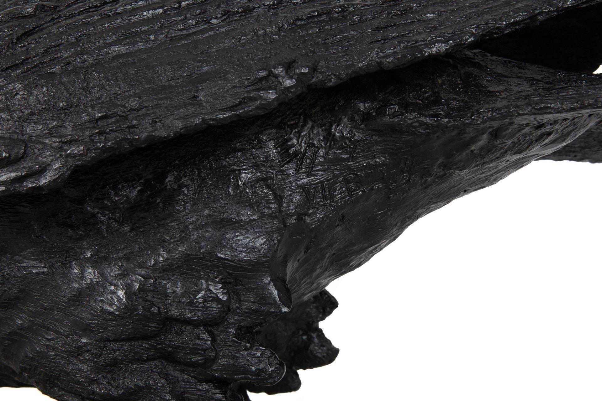 Modernist Bronze Life-Size Sculpture “Raven VII B” by Jim Eppler ca. 2005 For Sale 14