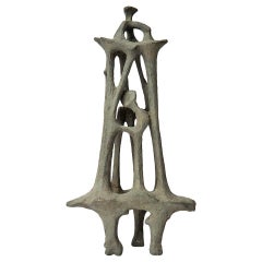 Modernist Bronze Sculpture from USA, 1960s