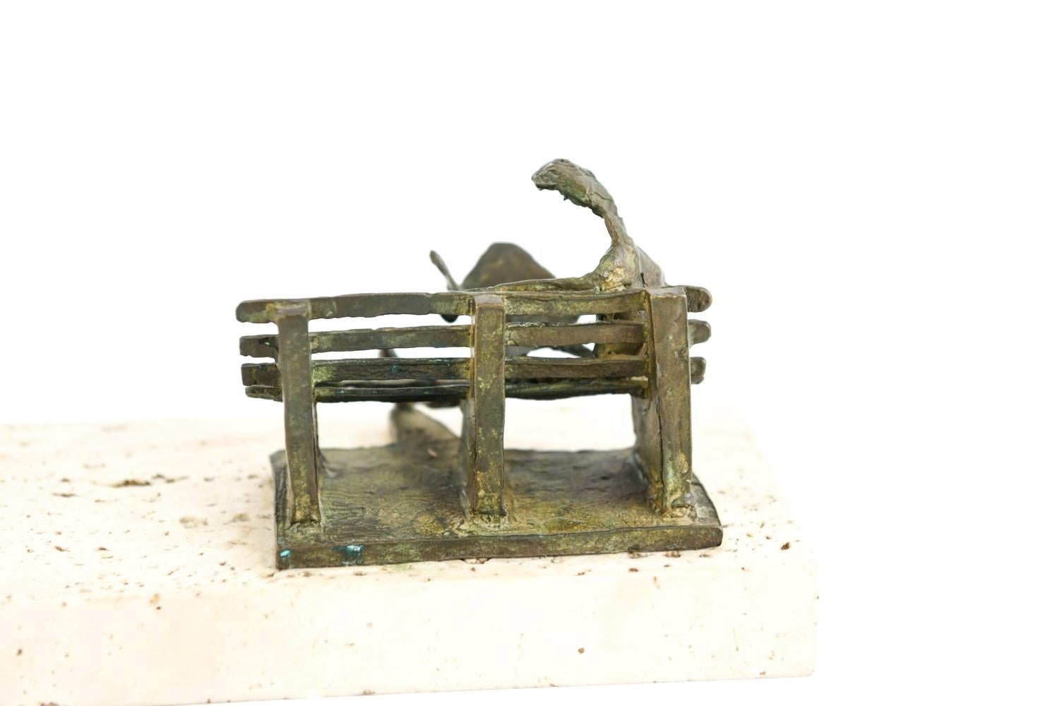 Modernist Bronze Sculpture 8