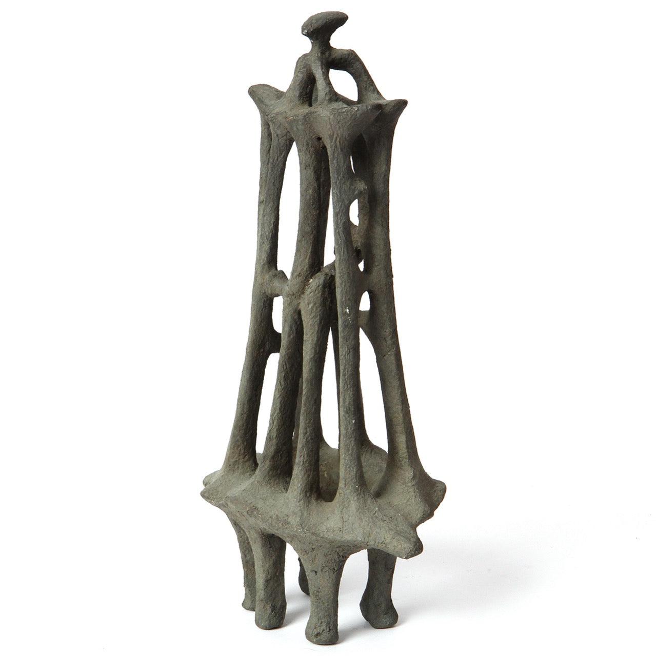 Escultura modernista de bronce de EE.UU., años 60 Estadounidense en venta