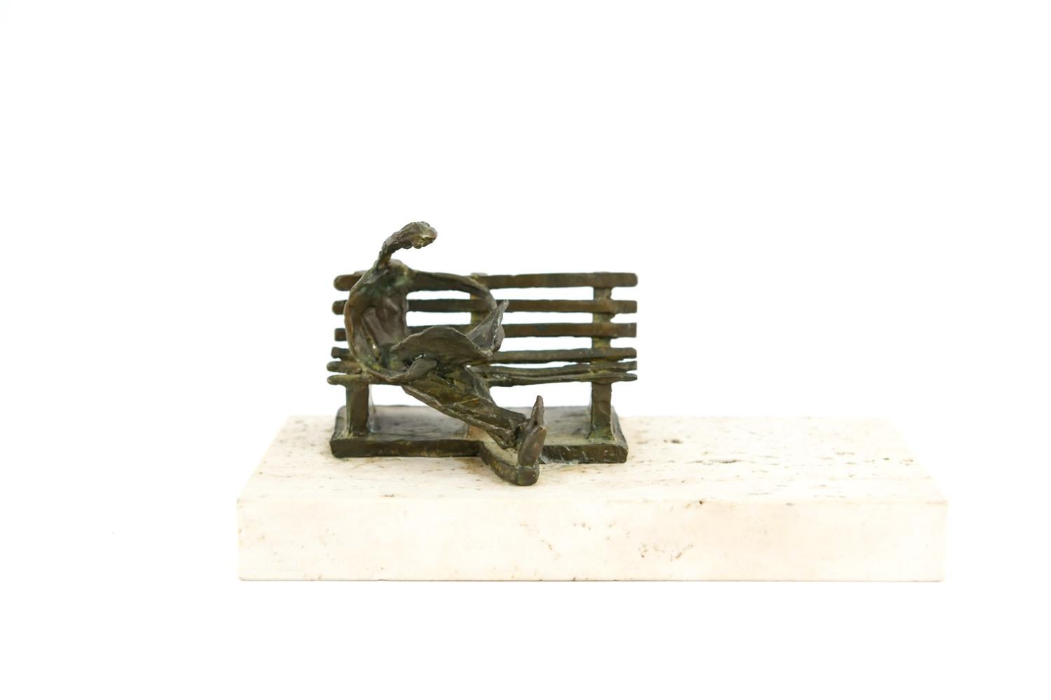 20th Century Modernist Bronze Sculpture