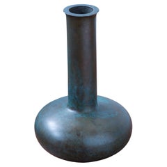 Modernist bronze vase by Sune Bäckström, Sweden 1930s, Functionalism