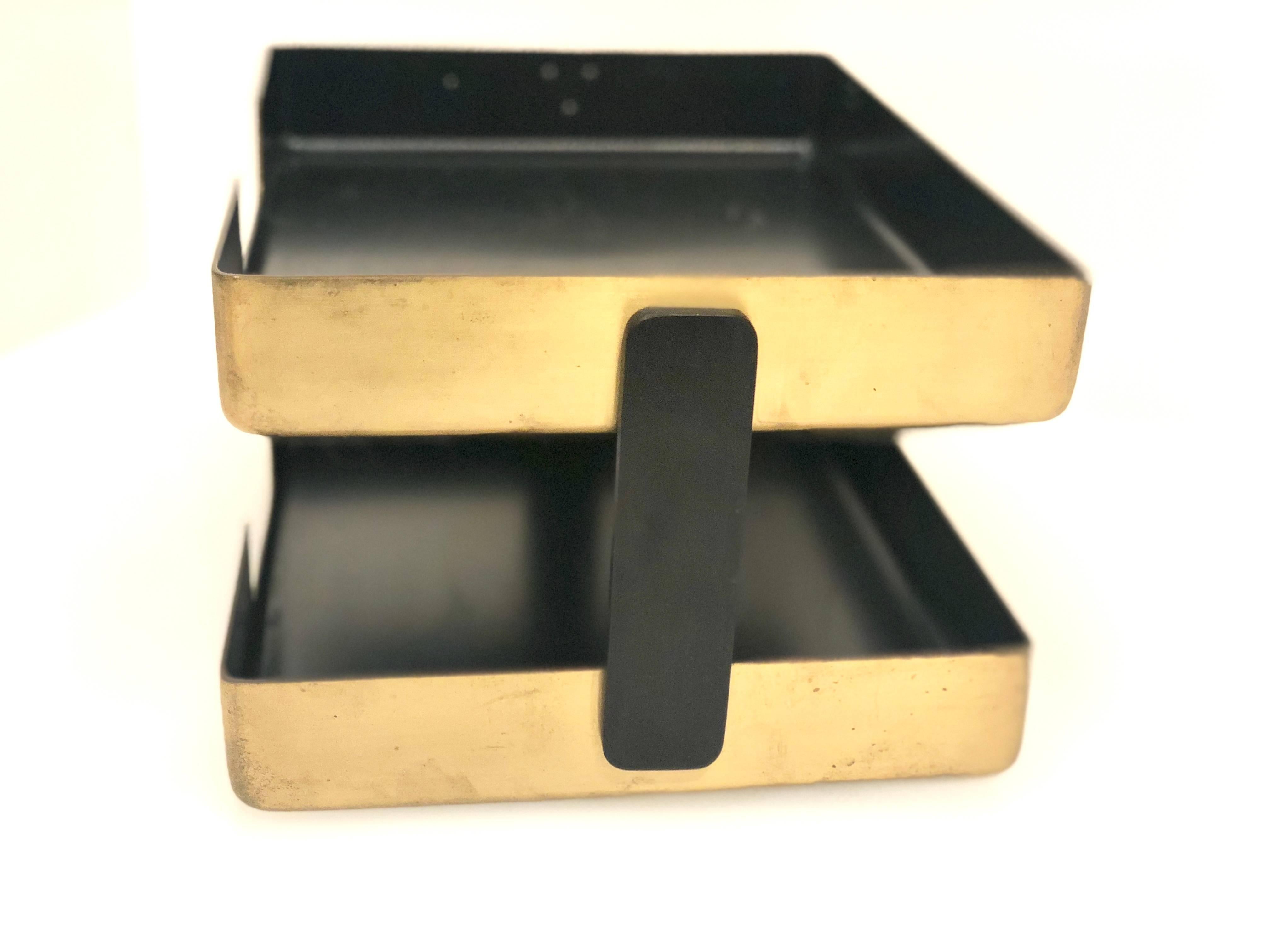 brass paper tray