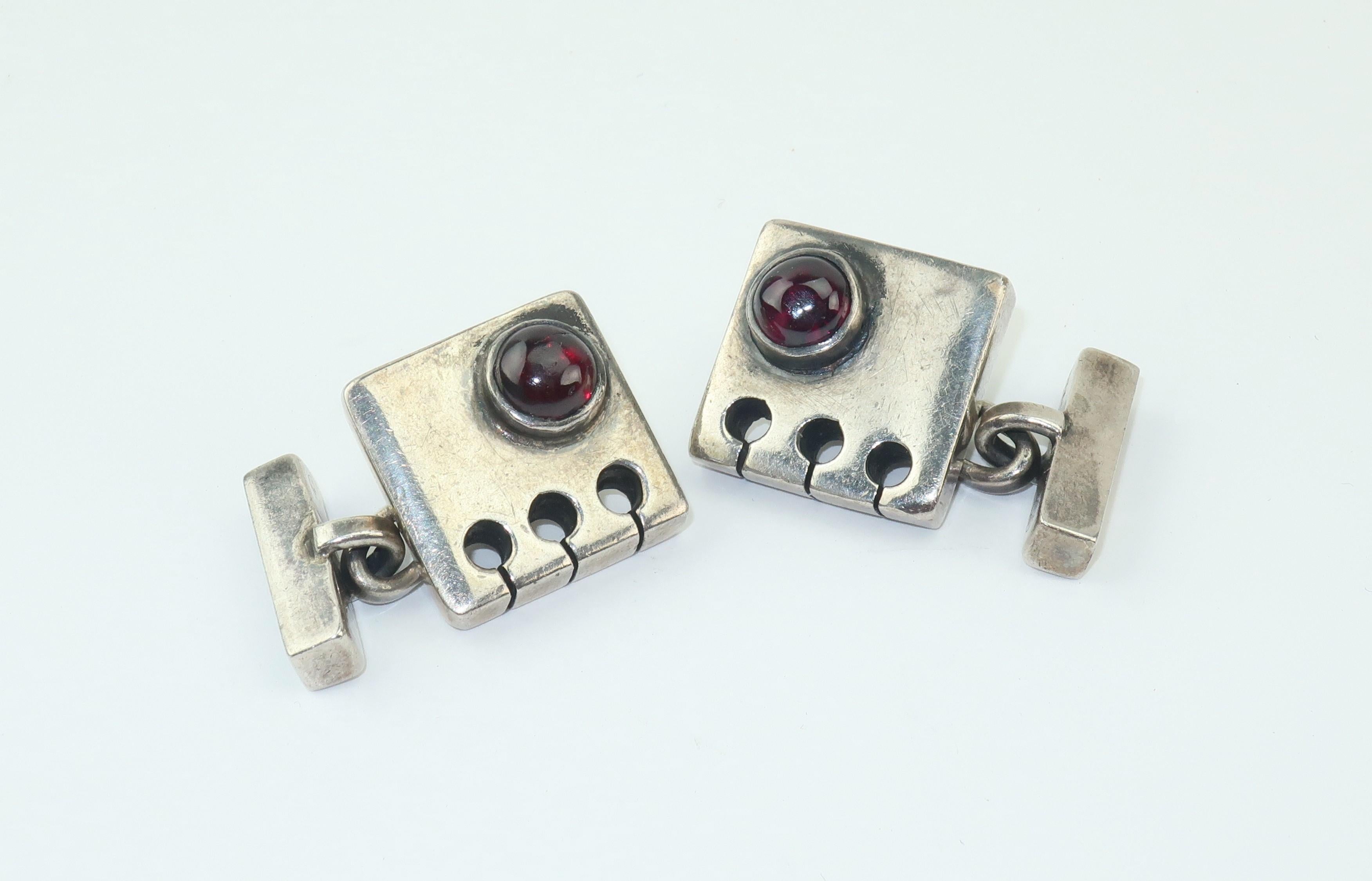 Sam Kramer was an eccentric innovator of modernist jewelry design in mid century New York and is often cited by his fellow artisans as one of the most important metalsmiths of his time.  His work was often surrealist and appealed to both the beat