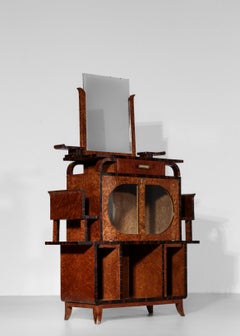 Modernist Cabinet 1940s, Vittorio Dassi Style