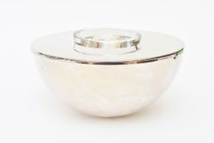 Calvin Klein for Swid Powell Silver Plate Caviar Bowl Barware