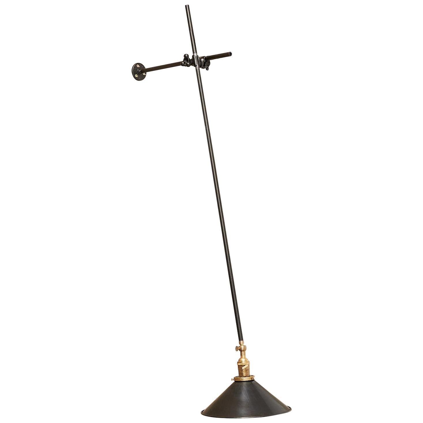 Modernist Cantilever Wall Mounted Light in the French Style