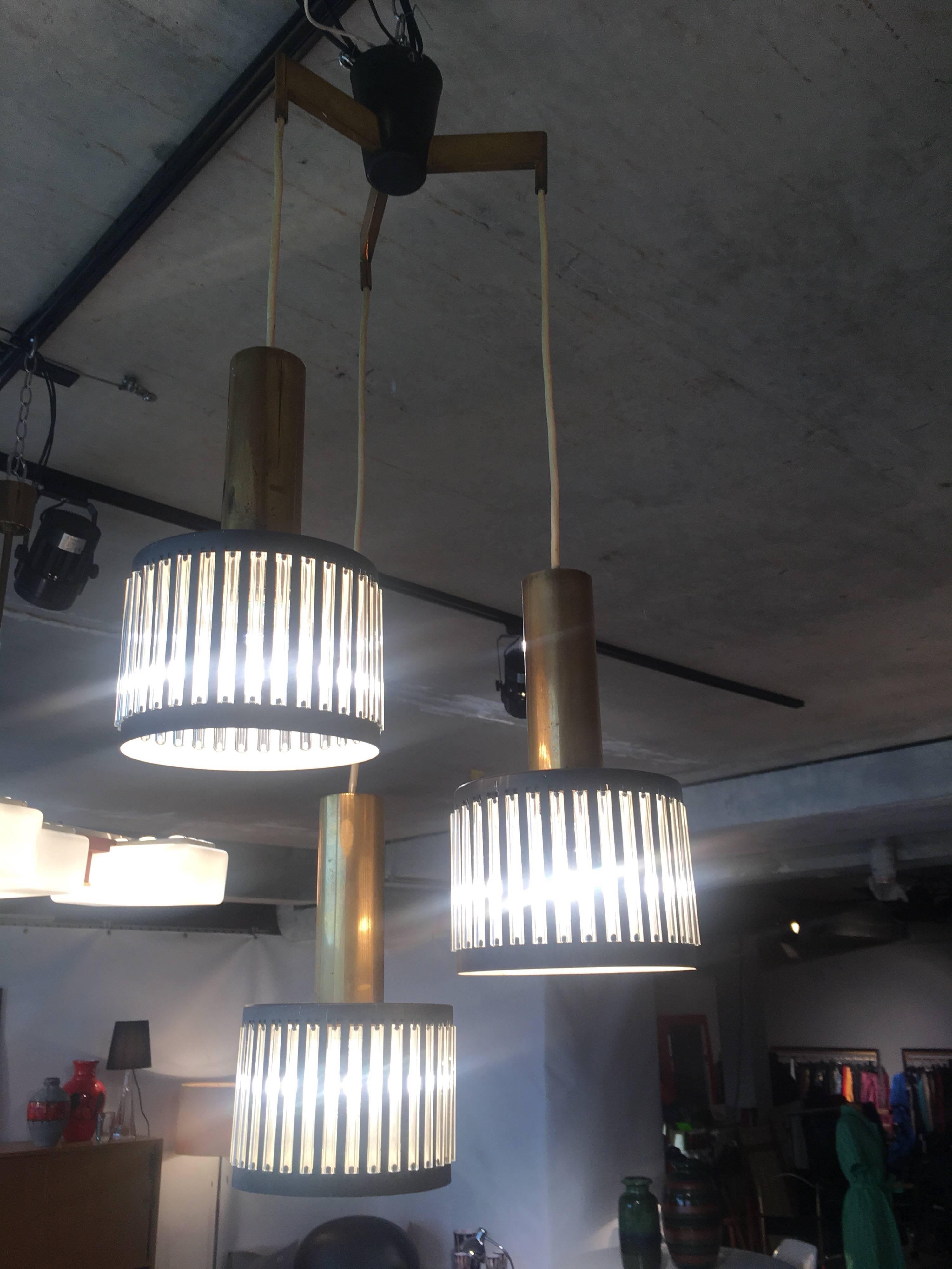 20th Century Modernist Ceiling Light from the 1950s