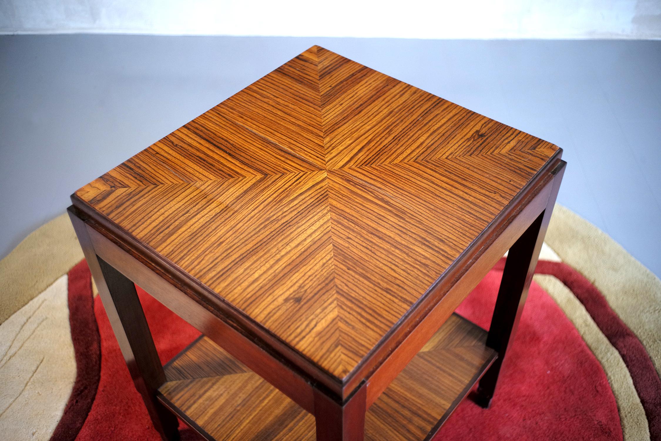 Mid-20th Century Modernist Center Table, France, 1940 For Sale