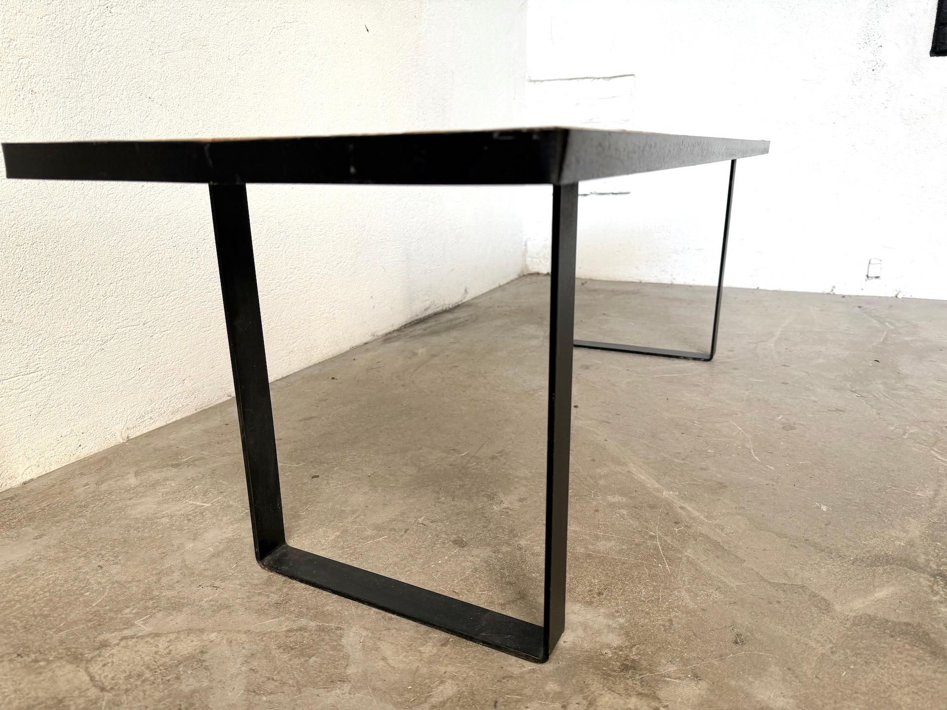 Modernist ceramic coffee table, circa 1960 For Sale 8