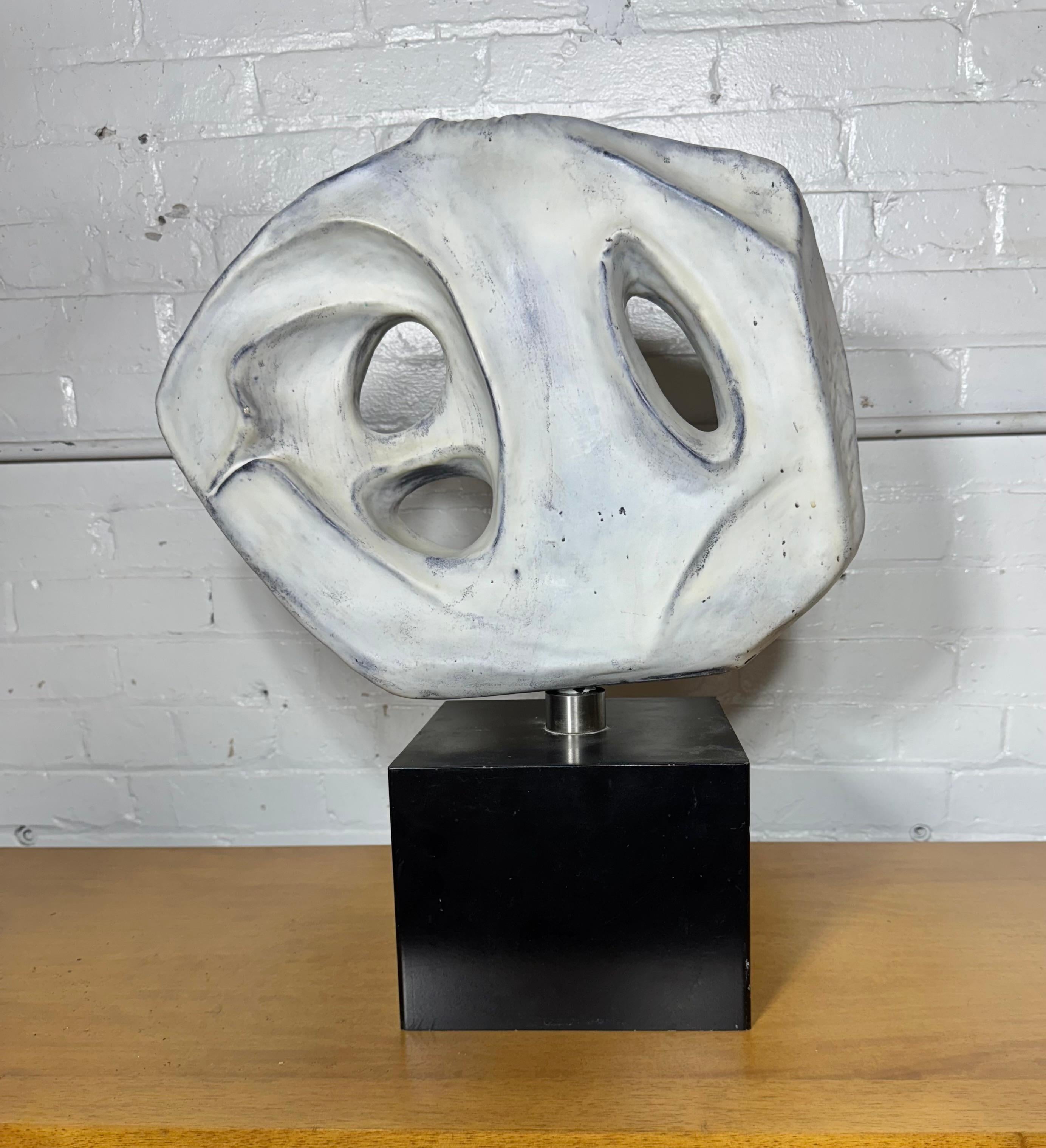 Escultura de cerámica modernista de Marcello Fantoni c. 1974 , Italia en venta 4