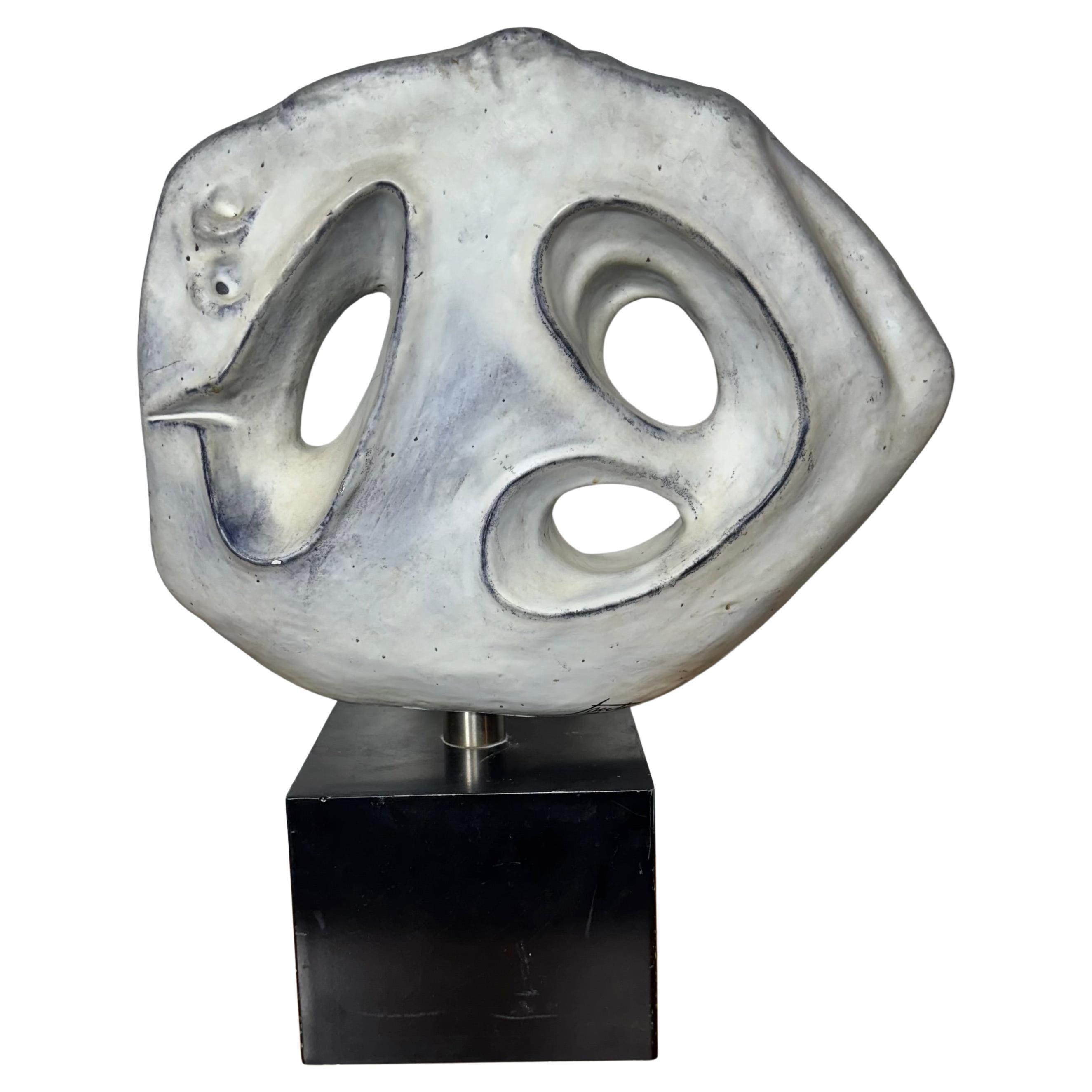 Escultura de cerámica modernista de Marcello Fantoni c. 1974 , Italia en venta