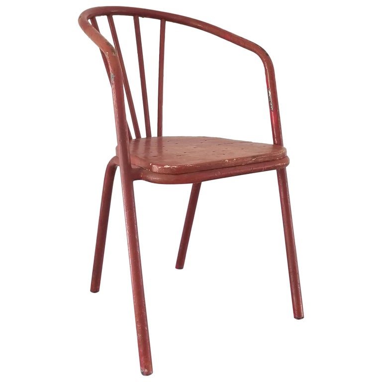Modernist Chair by Robert Mallet Stevens, France, 1930s For Sale