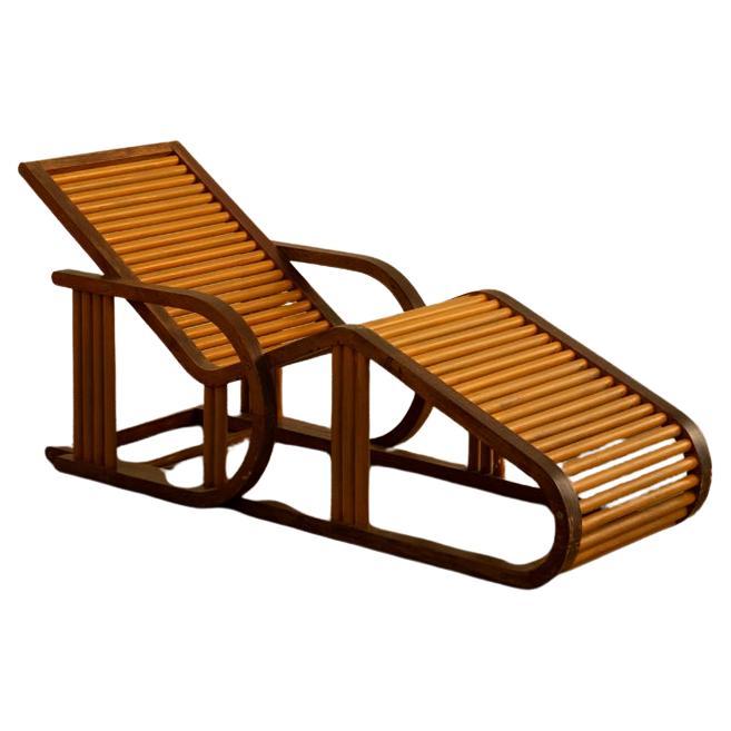 Chaise longue modernista