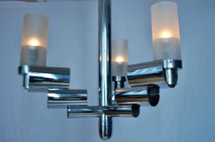 Modernist Chandelier, 1930s, Boris Lacroix
