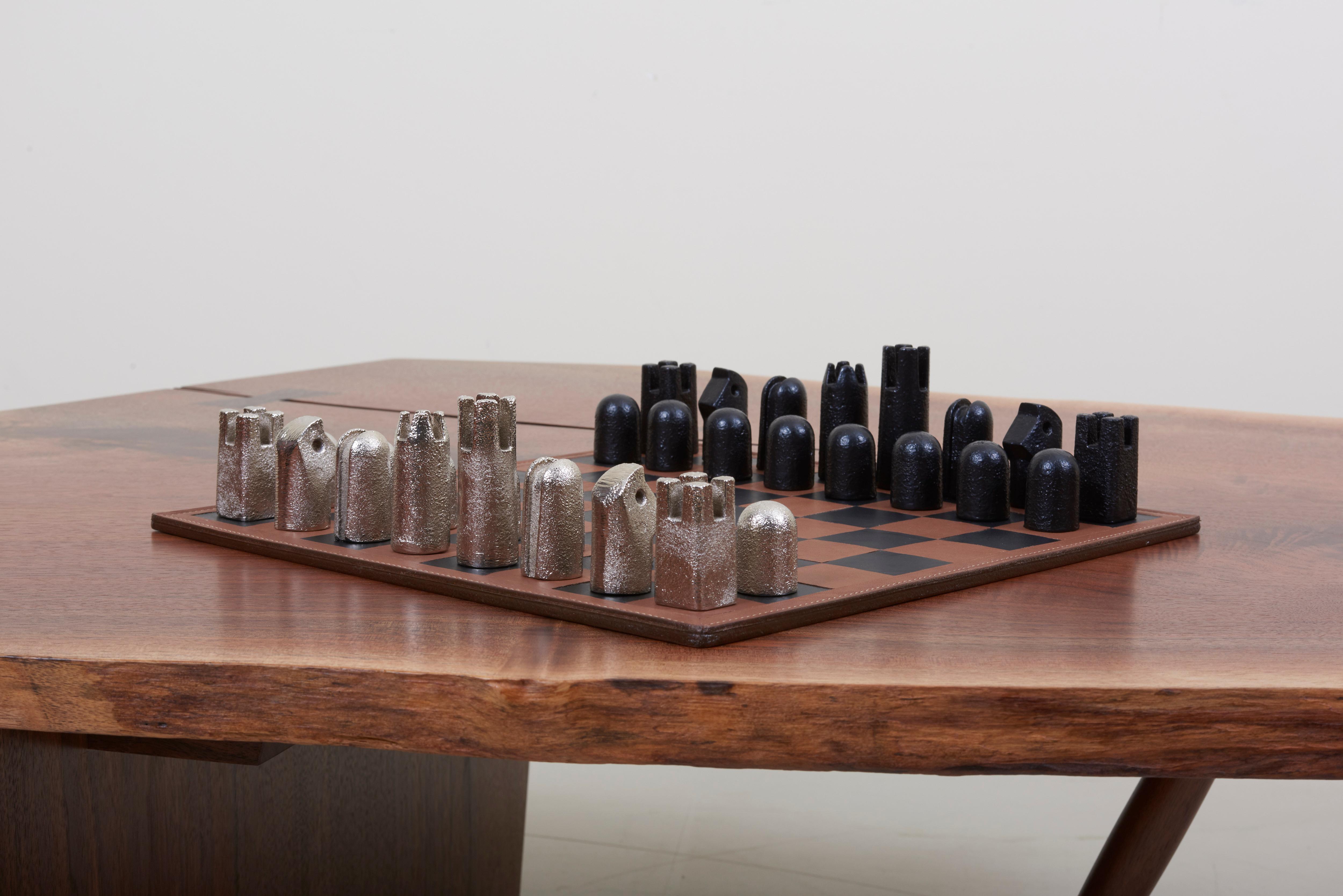 Modernist Chess Set 5606 by Carl Auböck at 1stDibs carl aubock chess