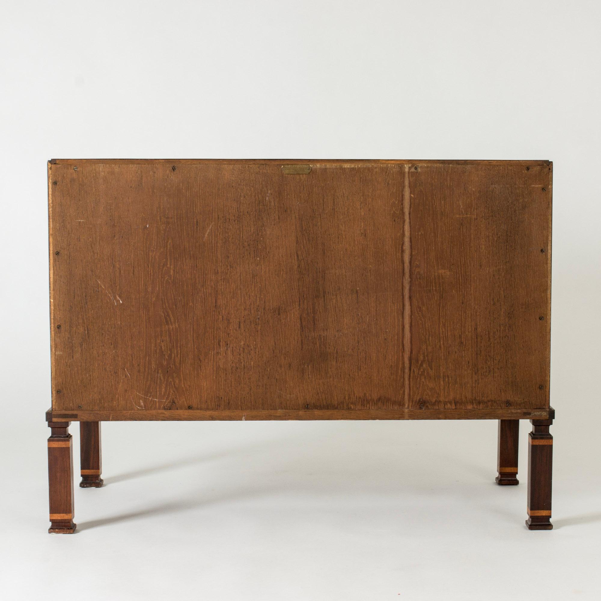 Modernist Chest of drawers by Axel Einar Hjorth, NK, Sweden, 1930s 3