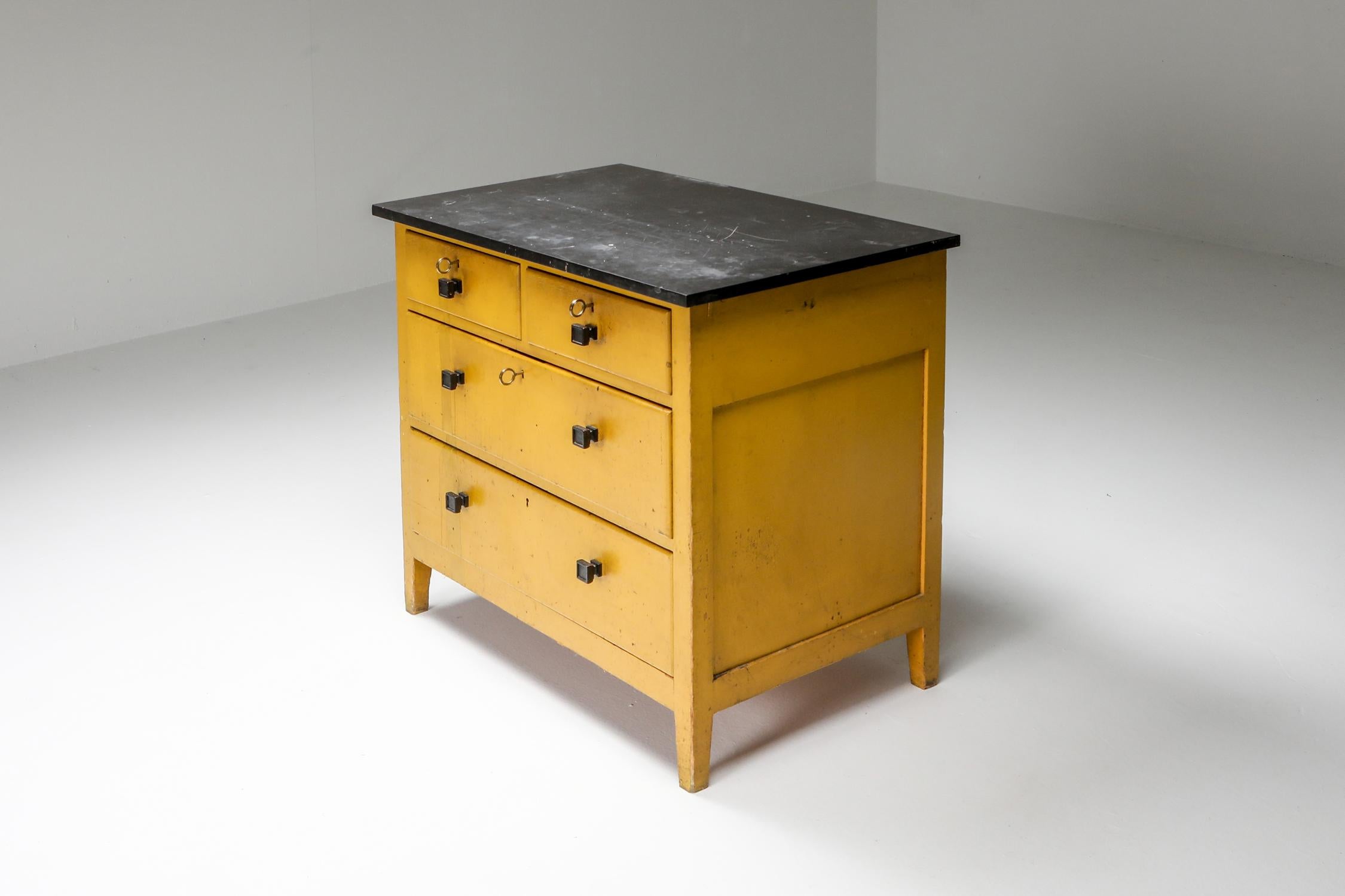 Dutch Modernist Chest of Drawers by Wouda, 1924