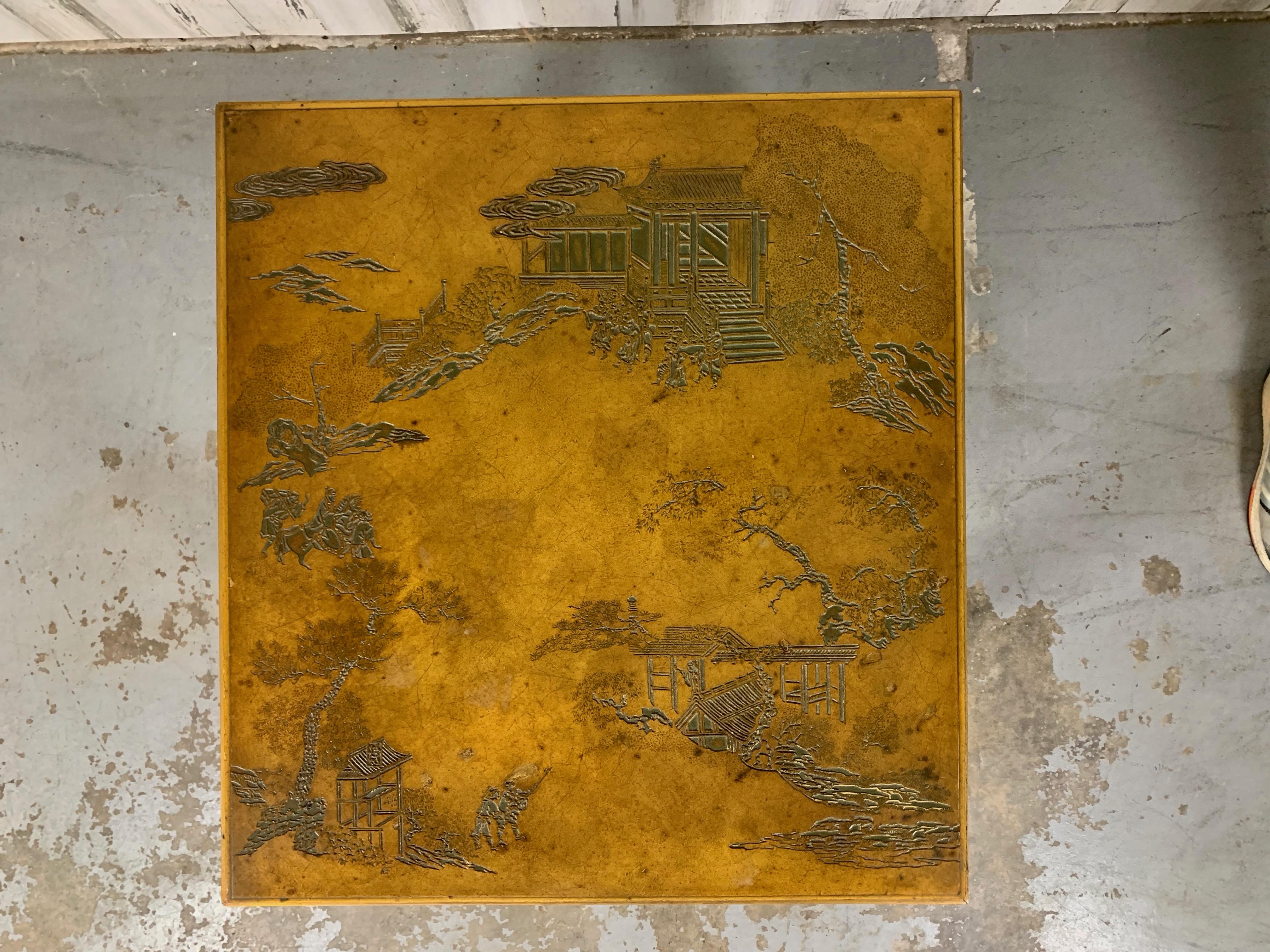 Modernistischer Beistelltisch im Chinoiserie-Stil im Angebot 8