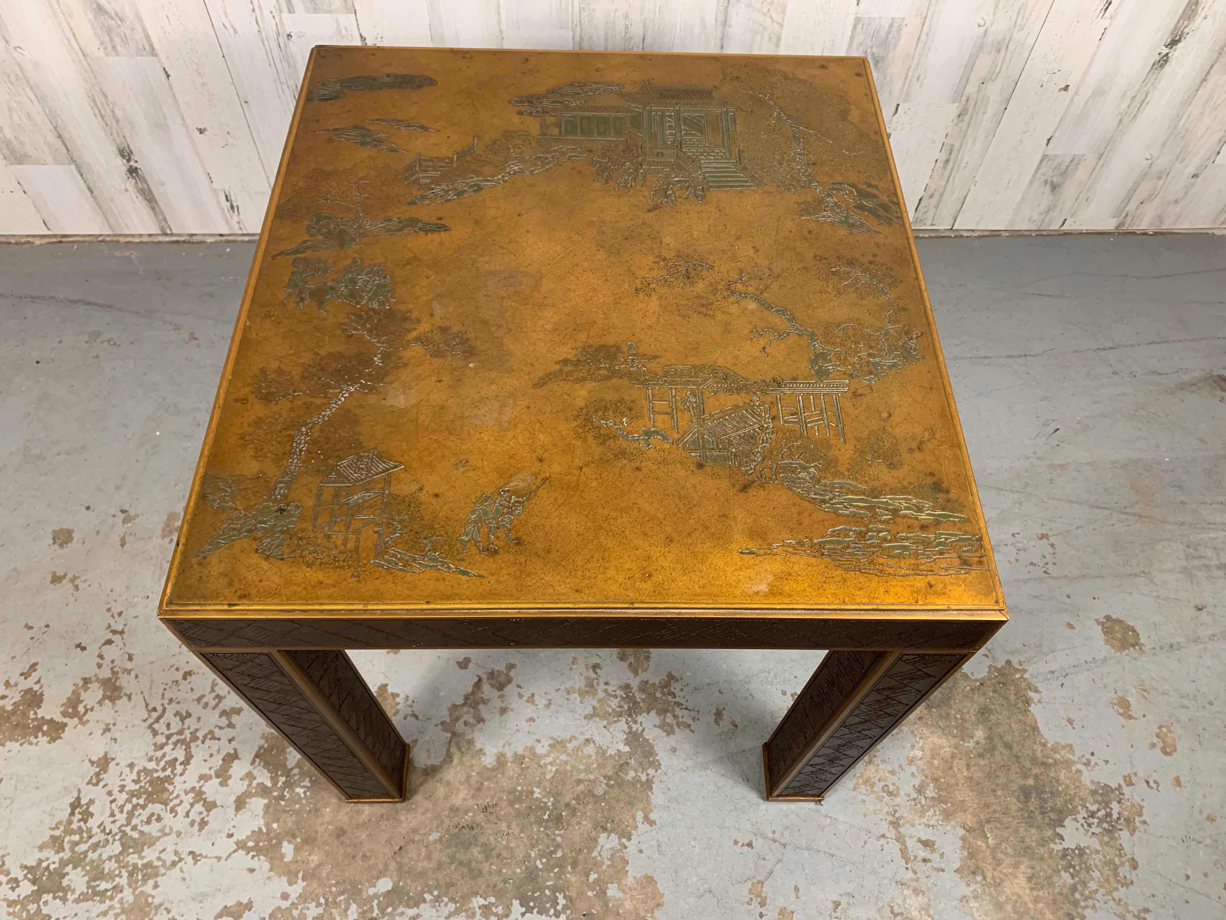 Modernistischer Beistelltisch im Chinoiserie-Stil im Angebot 10