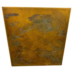Modernist Chinoiserie Style End Table