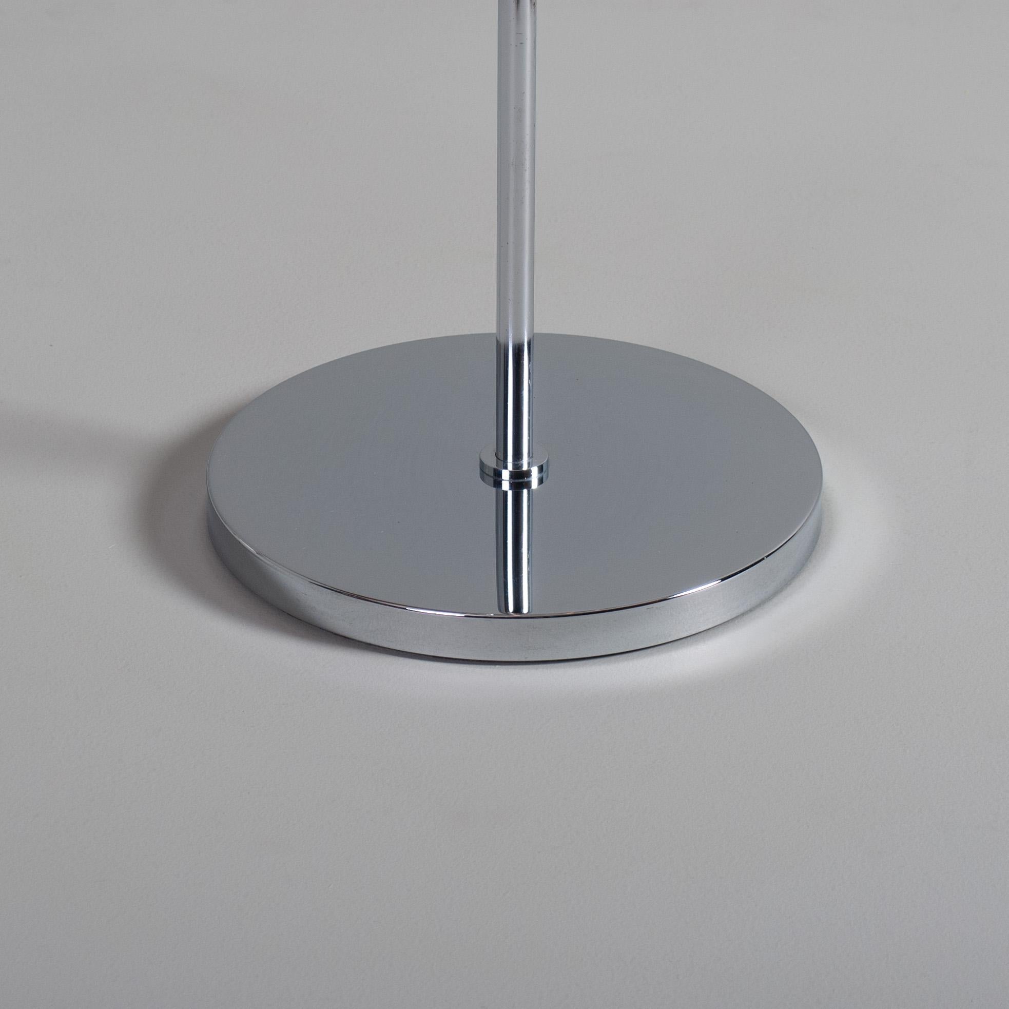 Modernist Chrome Floor Lamp In Good Condition In London, GB