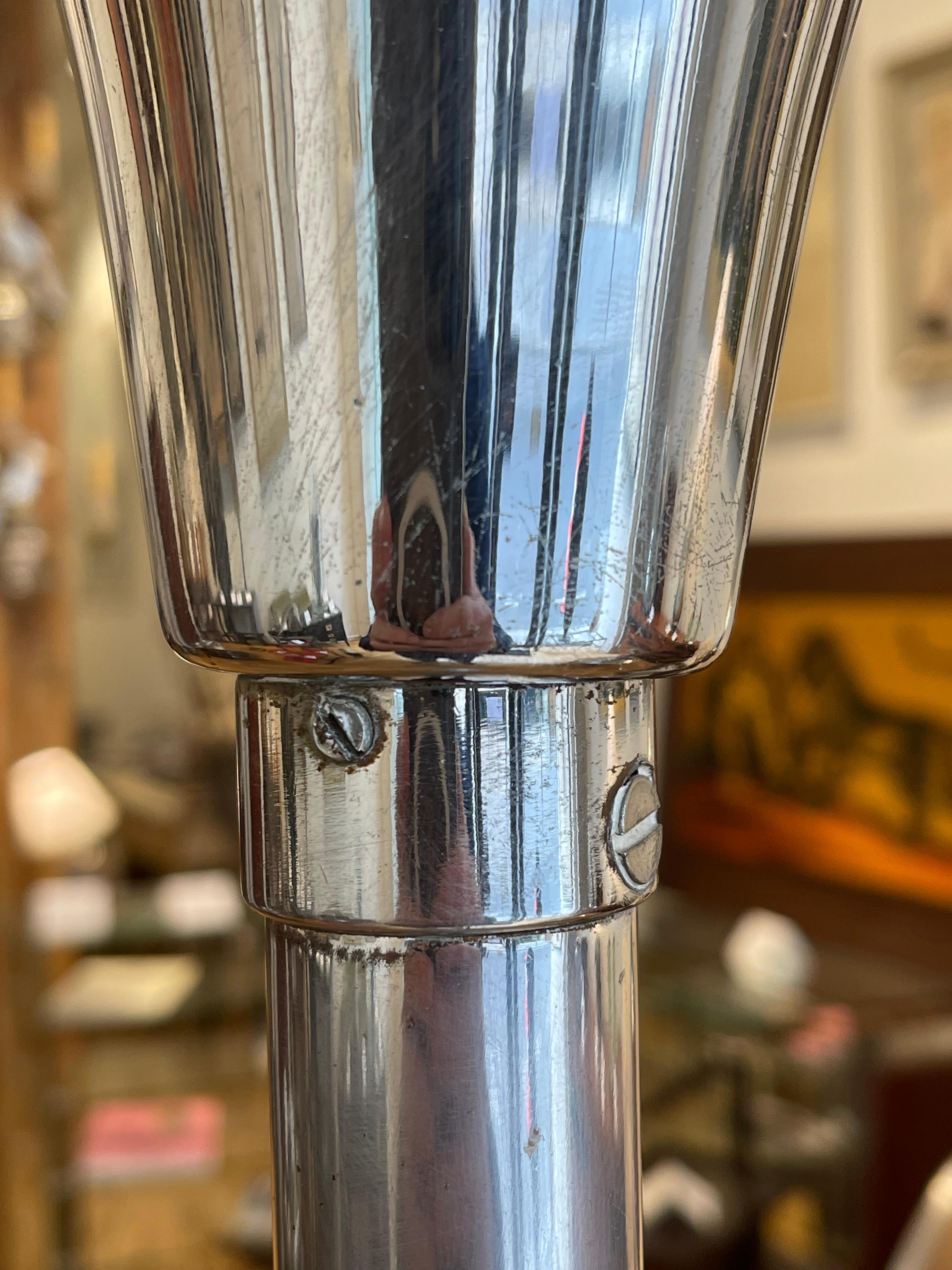 Iconic Modernist Floor Lamp by Robert MALLET-STEVENS (1886-1945), circa 1930 For Sale 6