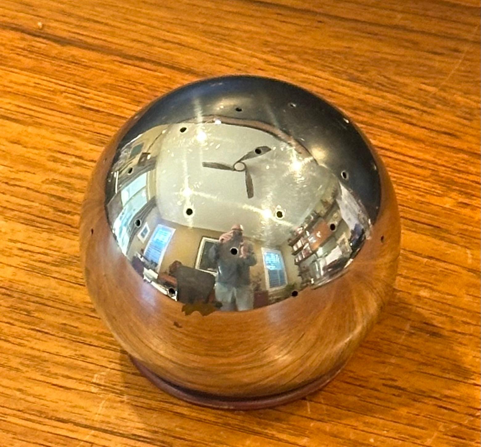 Modernist Chrome Toothpick Holder by Russel Wright for Chase Co. In Good Condition For Sale In San Diego, CA