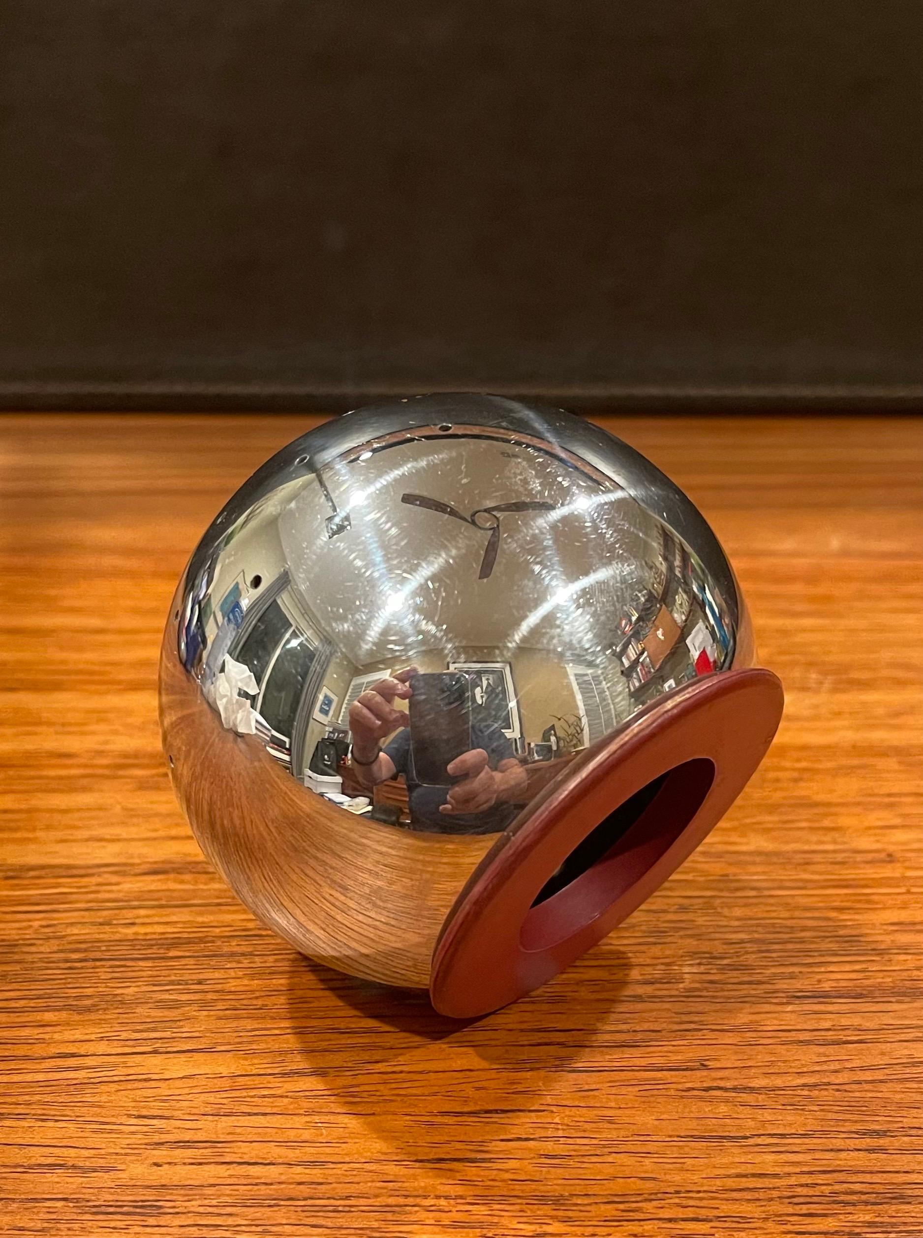 20th Century Modernist Chrome Toothpick Holder by Russel Wright for Chase Co.