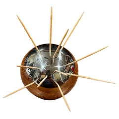 Modernist Chrome Toothpick Holder by Russel Wright for Chase Co.