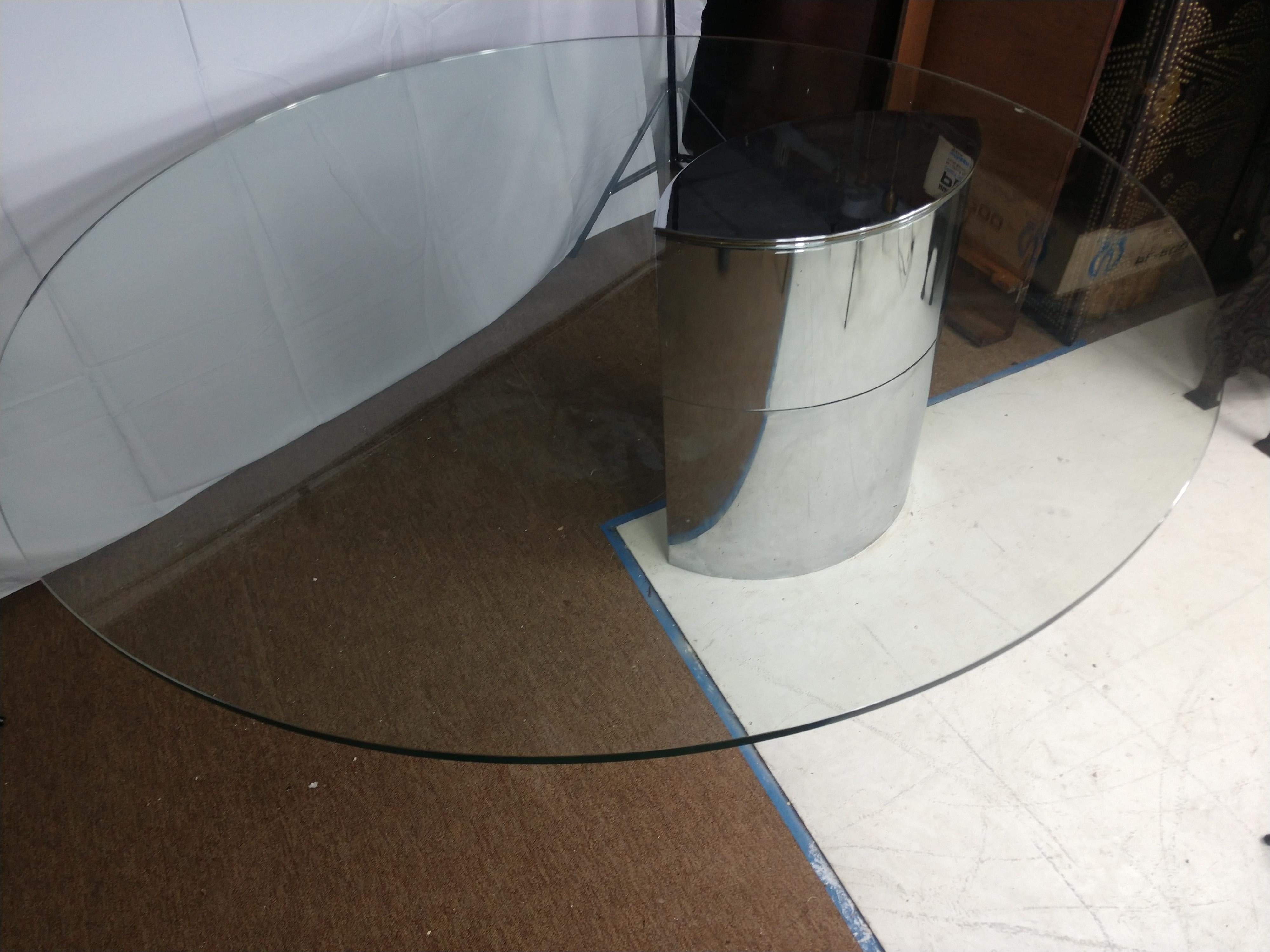 Italian Modernist Cini Boeri for Knoll International Dining Table Desk