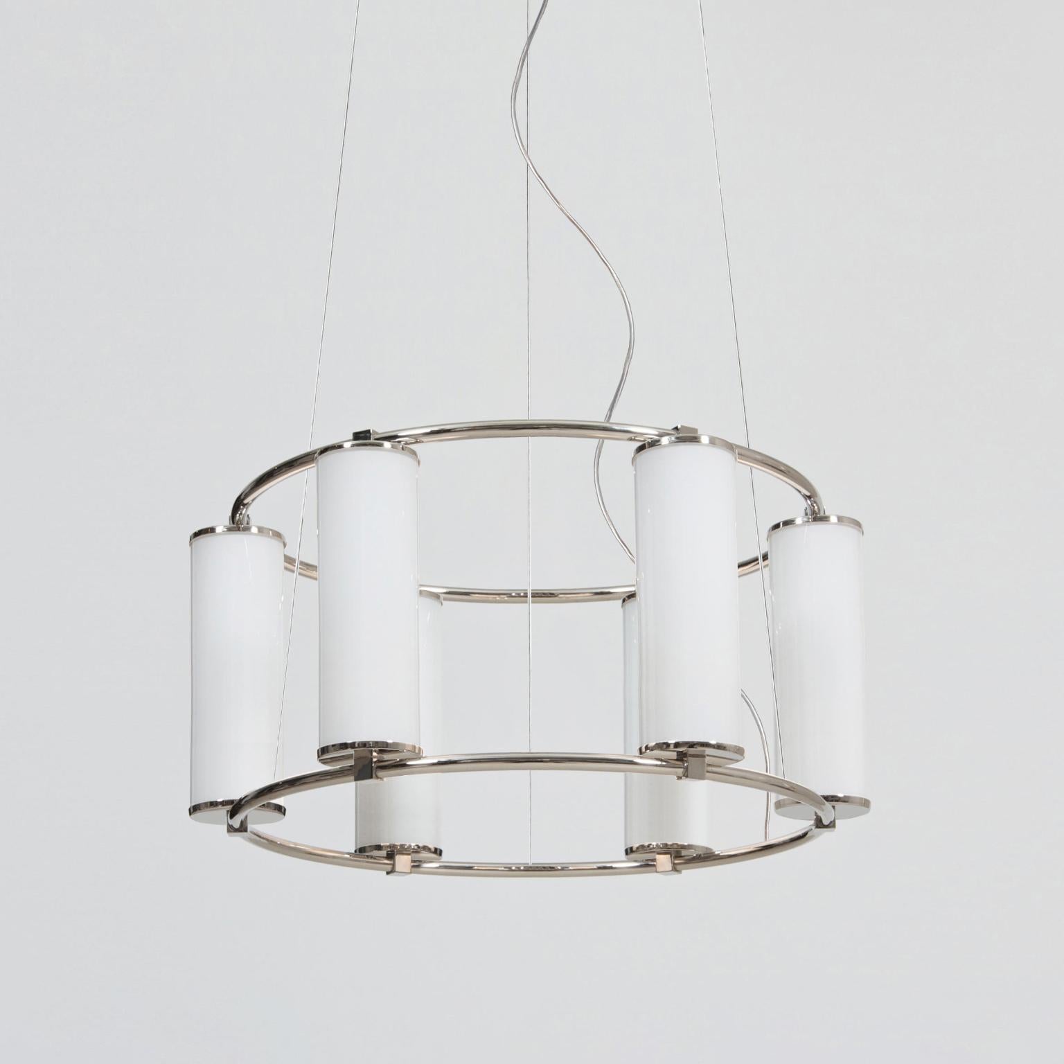 circle light chandelier