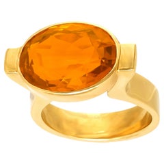 Modernist Citrine Ring Modernist Citrine Ring