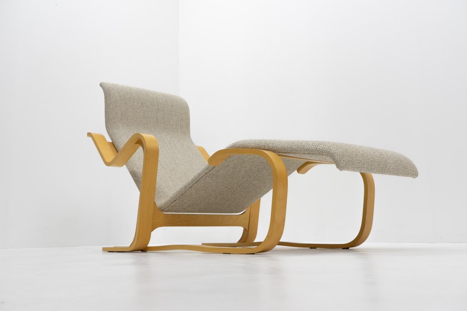 Clásico modernista Marcel Breuer Chaise Longue 