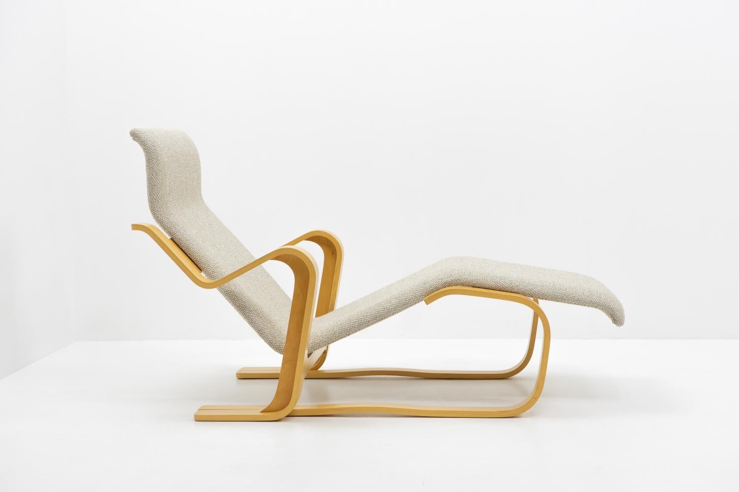 Clásico modernista Marcel Breuer Chaise Longue 