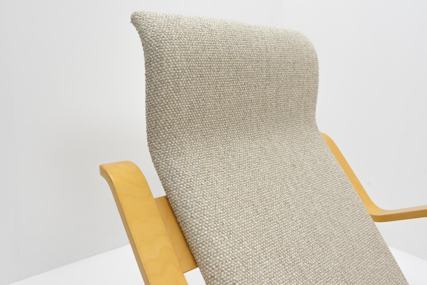 Clásico modernista Marcel Breuer Chaise Longue 