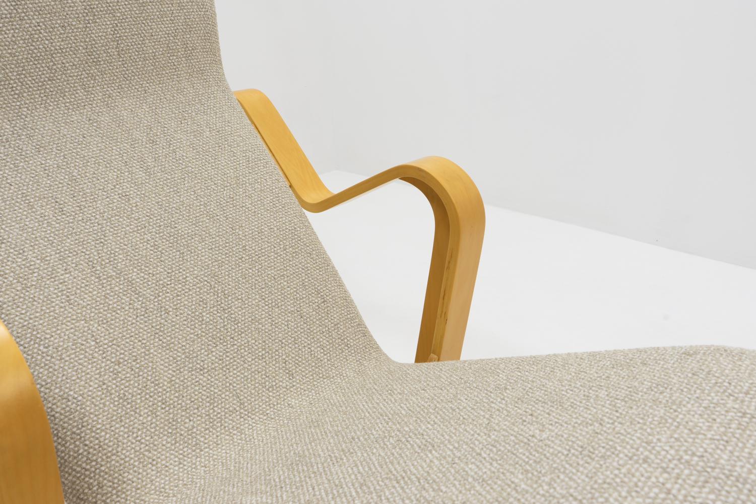 Clásico modernista Marcel Breuer Chaise Longue 