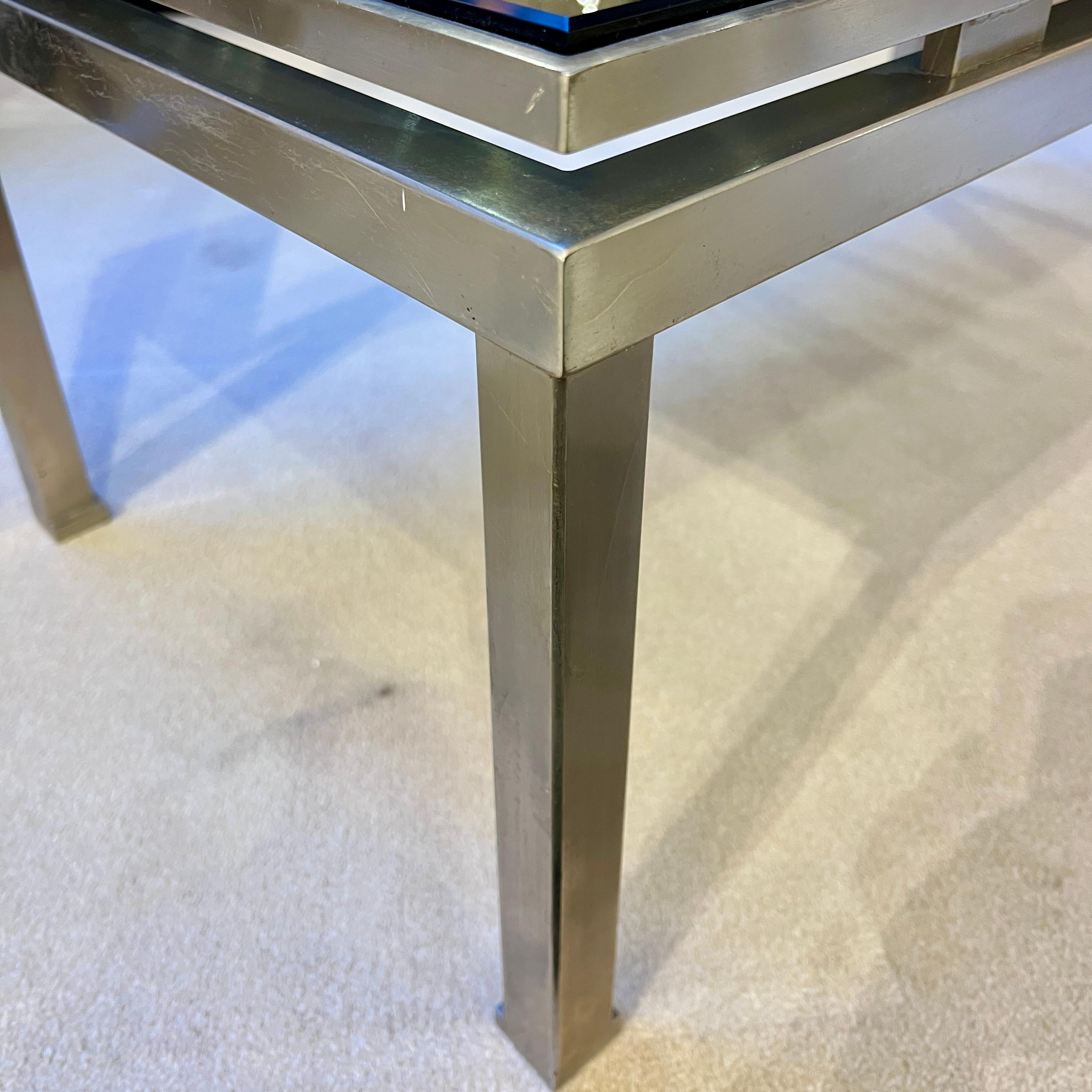 Modernistischer Cocktailtisch der Moderne von Guy Lefevre für Maison Jansen im Angebot 4