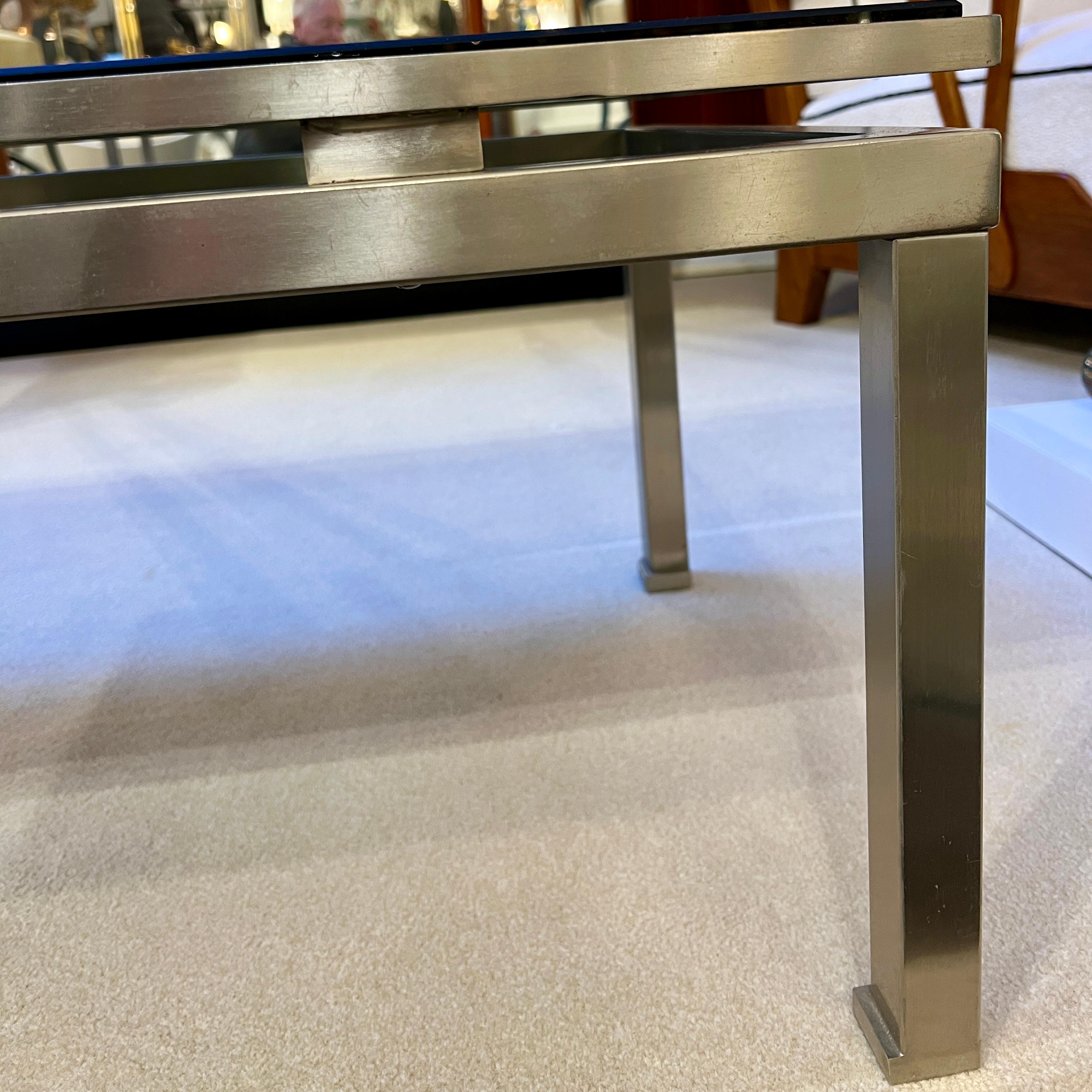 Modernistischer Cocktailtisch der Moderne von Guy Lefevre für Maison Jansen im Angebot 7