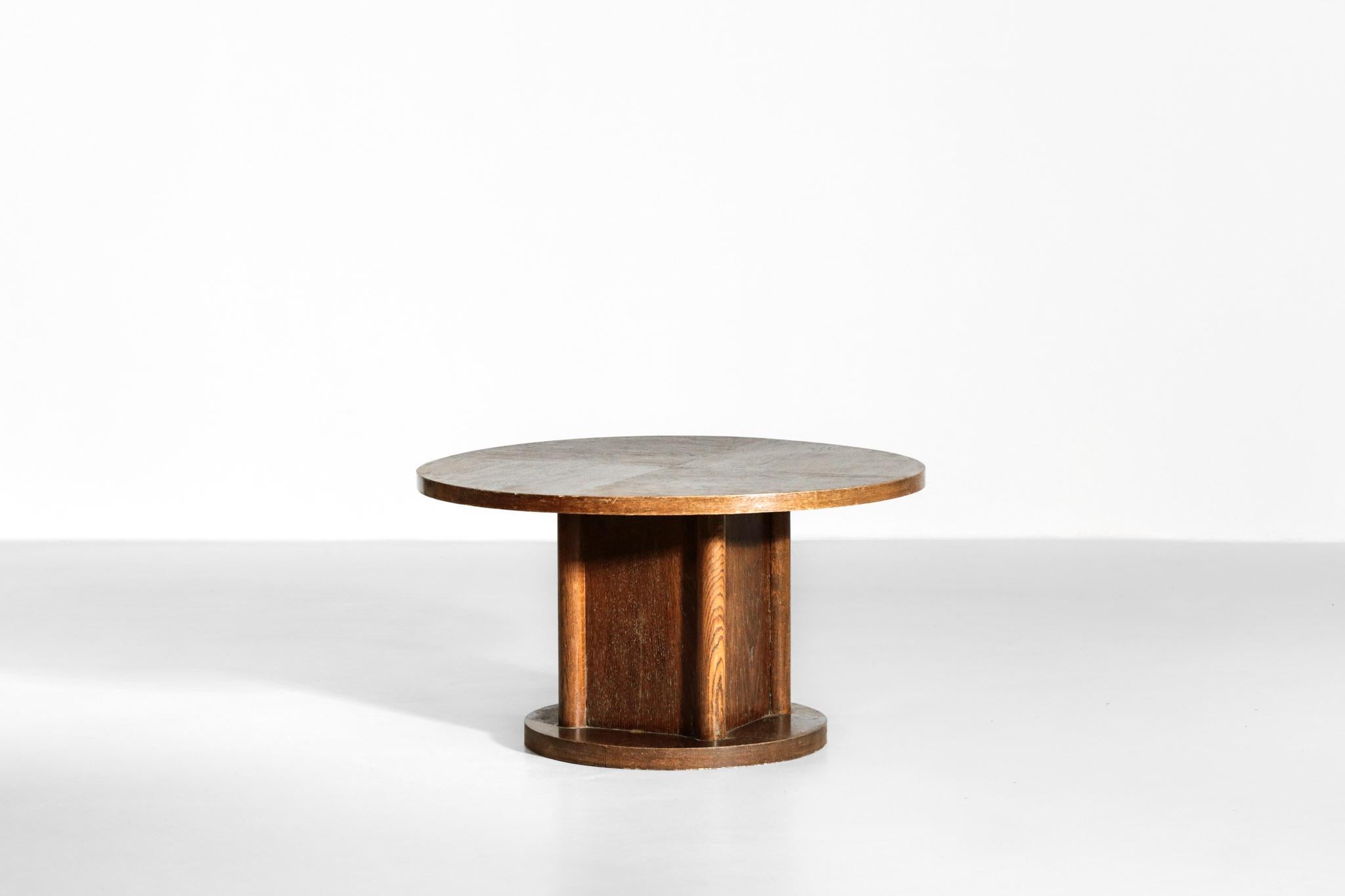 Mid-Century Modern Modernist Coffee or Side Table in Oak, 1940s