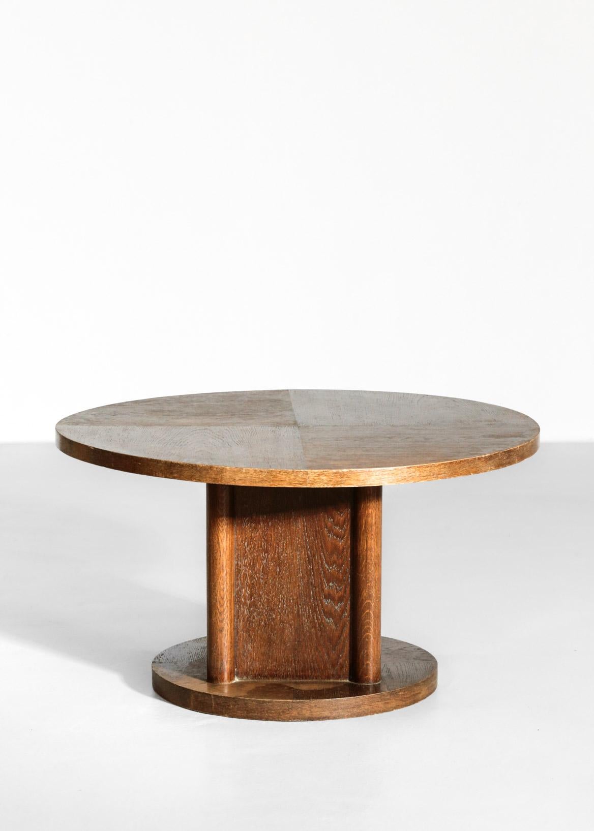 Modernist Coffee or Side Table in Oak, 1940s 1