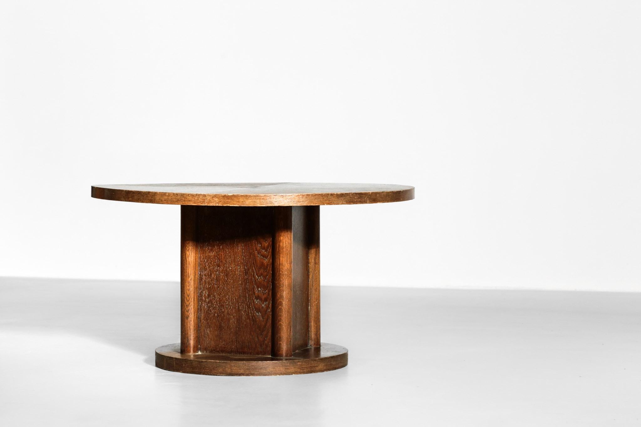 Modernist Coffee or Side Table in Oak, 1940s 3